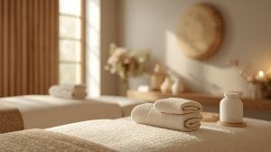 Modern spa room in Dhaka featuring smart wellness technology and relaxation therapy Affordable Spa in Dhaka