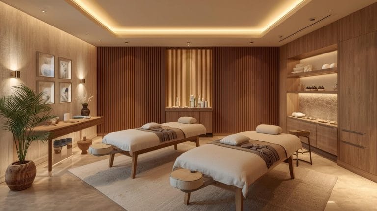 Customer choosing the Gulshan best spa in Dhaka