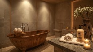 Luxury manicure and pedicure service at Tulip Nails Spa