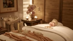Luxury spa banani interior with premium massage and relaxation therapy